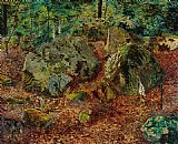 A Mossy Glen by John Atkinson Grimshaw